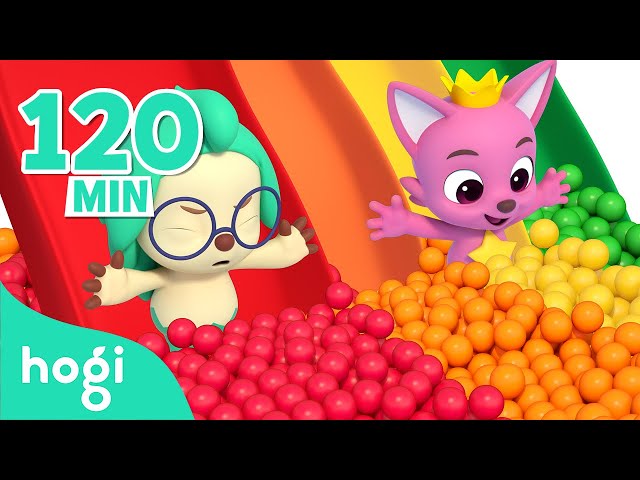 [Best] Learn Colors 2023｜Colors Slide, Pop It, Ball Pit and More｜Hogi Colors class=