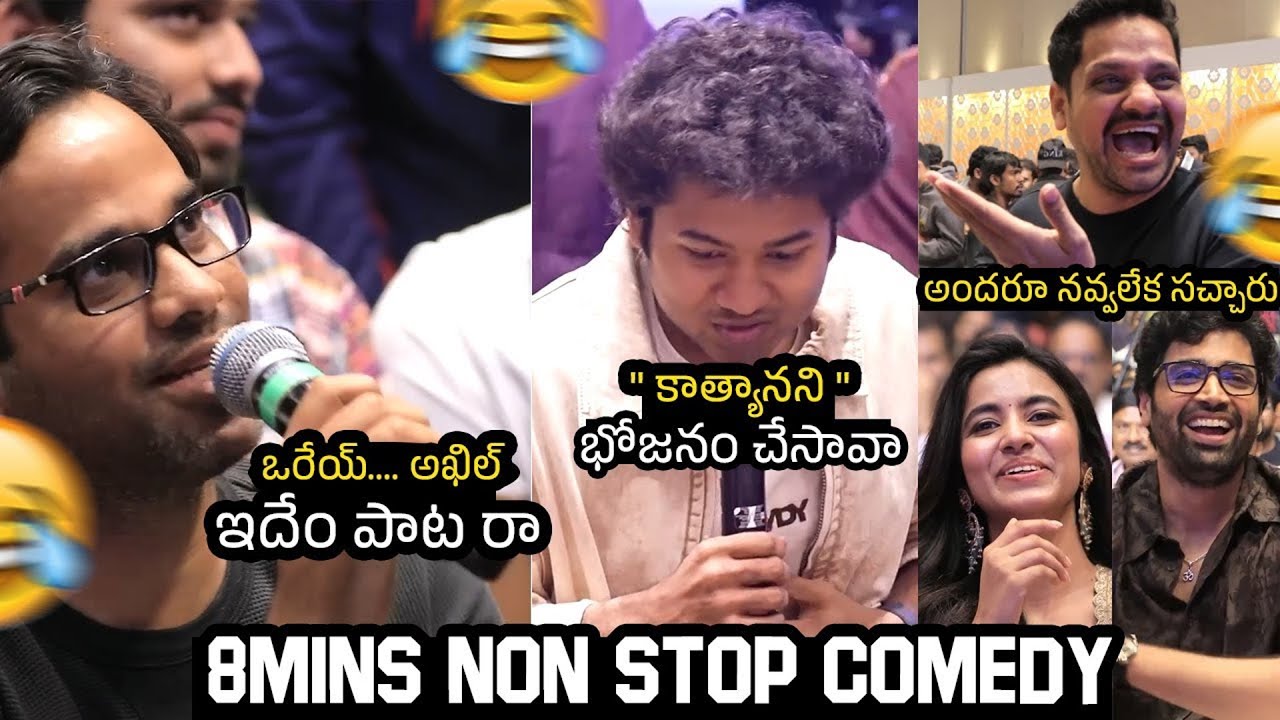 Biggest Laugh buster 😂 | Little Hearts Success Meet Turns Crazy 🤩 | Little Hearts Success Meet