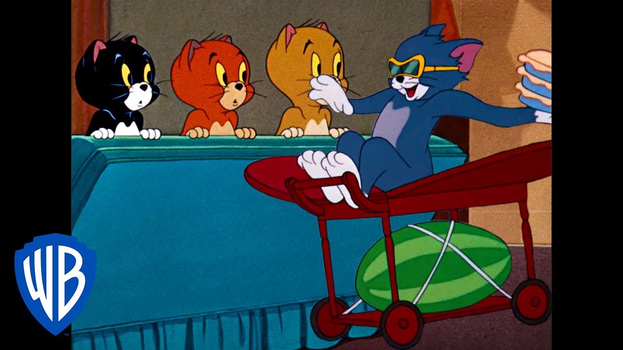 Tom & Jerry | Revenge on the Triplets | Classic Cartoon | WB Kids