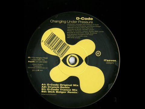 D-Code — D-Code - Changing Under Pressure (Crunch Remix) 1993