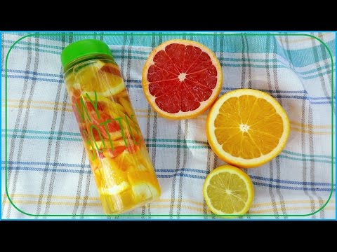 5 рецептов полезной фруктовой воды