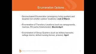 Webinar on Census FAQs
