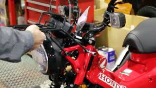 ハンターカブCT125にフロントキャリアを取付けしてみた