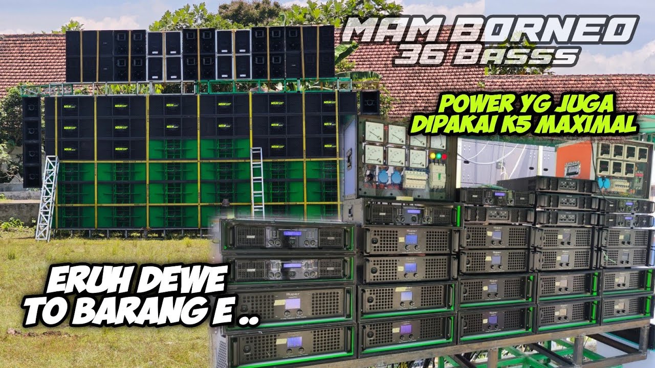 Pantesan Ampuh🔥 Ternyata Ini Dapur Pacu MAM BORNEO untuk angkat 36 Bass‼️