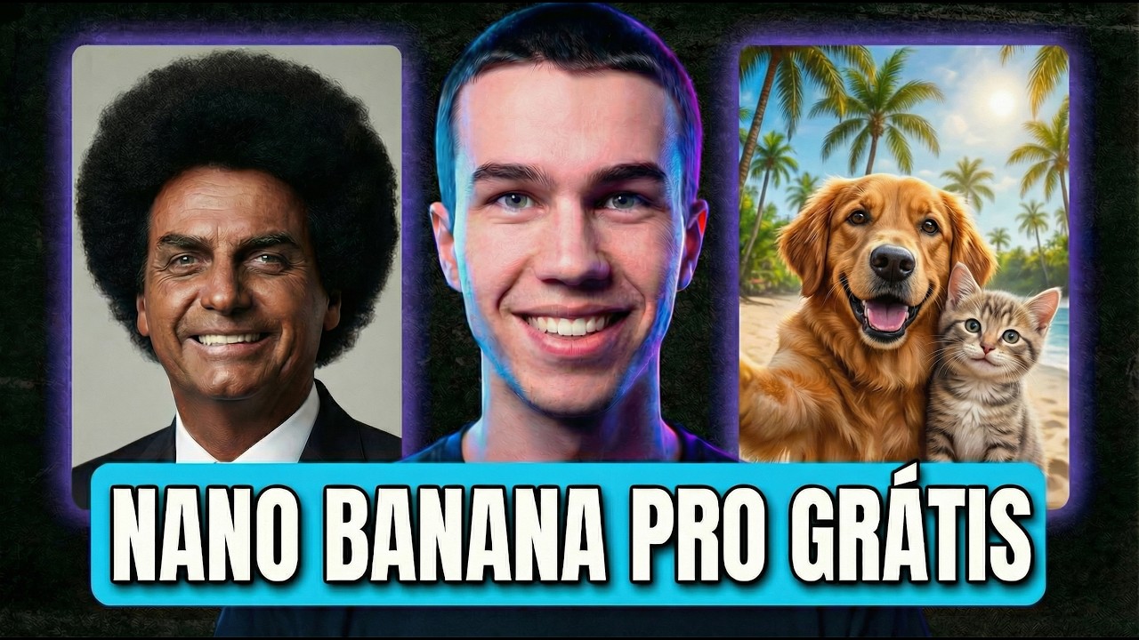 Como usar o Nano Banana PRO GRATUITAMENTE! - YouTube