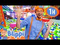 Blippis color ball pit lol playground  moonbug kids  fun stories and colors