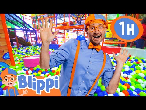 Blippi's Color Ball Pit LOL Playground | Moonbug Kids - Fun Stories and Colors