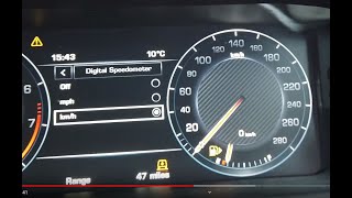 How to change Range Rover / Sport L494 Speedo from MPH to KPH & Change headlights to LHD