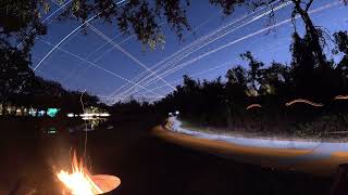 Star Trails, Fire Pit and Long Exposure Lights Over My Studio: Music-Inspired Night Photography