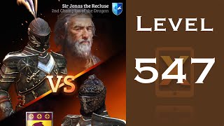 Rival Knights Gameplay - Sir Jonas the Recluse (Level 547 - League V Boss 4) screenshot 5