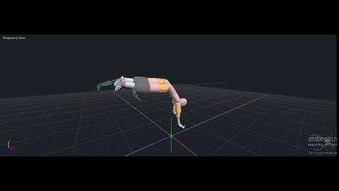 Motion Transfer Test (Round Off to Backflip) | Endorphin