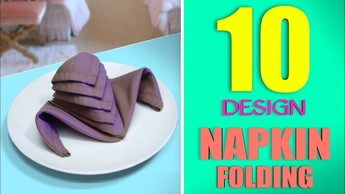 Spruce Up Your Dinner Table with Impressive Napkin Folding – Republic  Masters Chefs