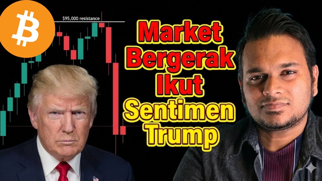 Pasaran Crypto Sedang Memerhati Gelagat Trump!!!