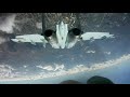Перехват самолета-разведчика условного противника дежурной парой Су-30СМ Южного военного округа