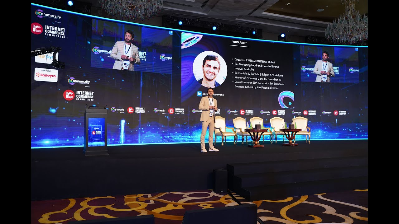 Mirko Maccarrone Keynote - Dubai Internet Commerce Summit