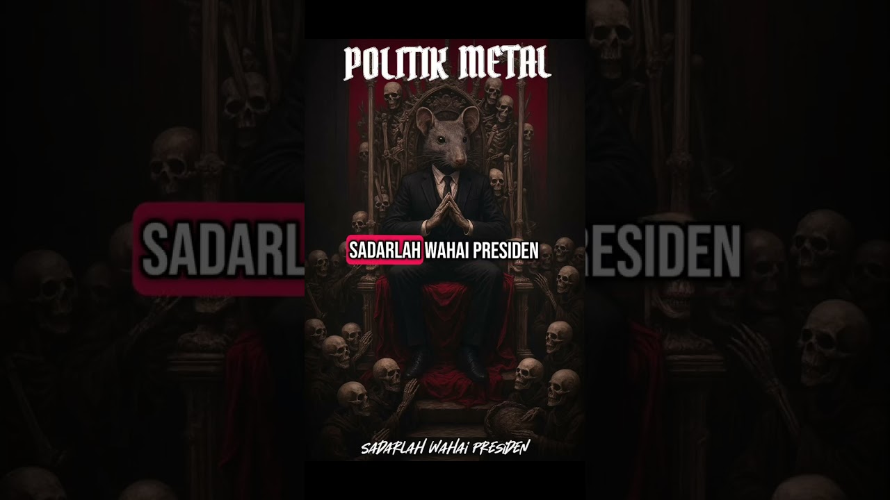 SADARLAH WAHAI PRESIDEN - POLITIK METAL