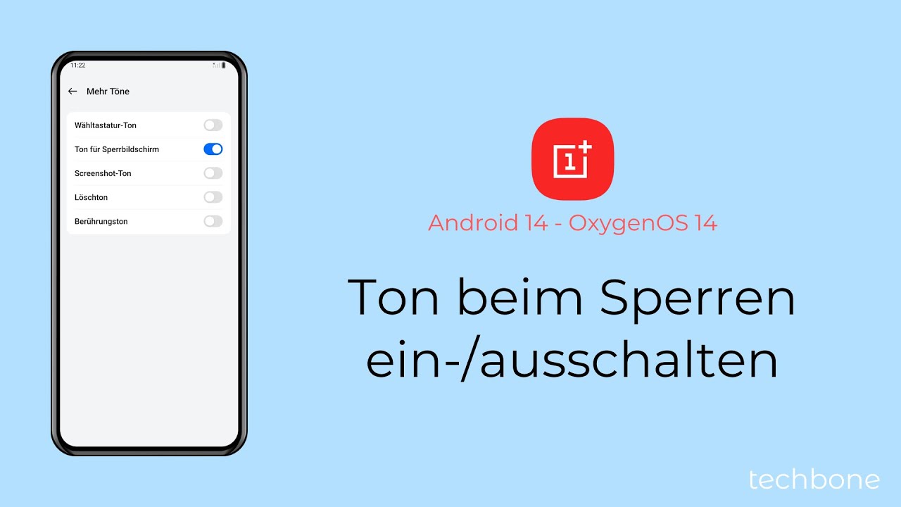 Ton beim Sperren ausschalten oder einschalten - OnePlus [Android 14 ...