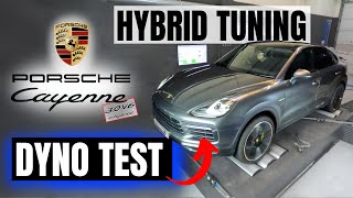 Porsche Cayenne E-Hybrid 3.0 V6 456bhp/462ps Dyno Test – Bluespark Tuning Box
