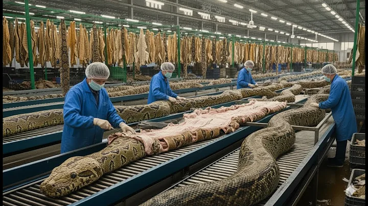 Inside the Snake Leather Factory – How Snake Skin Becomes Luxury Jackets & Bags | Complete Process