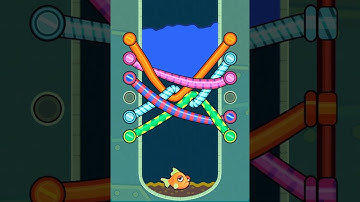 Save the fish game pull the pin fish rescue mobile game walkthrough// fish game 7176