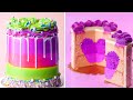 How To Make Colorful Cake Decorating Tutorials  | Amazing Colorful Cake | Perfect Cake Video