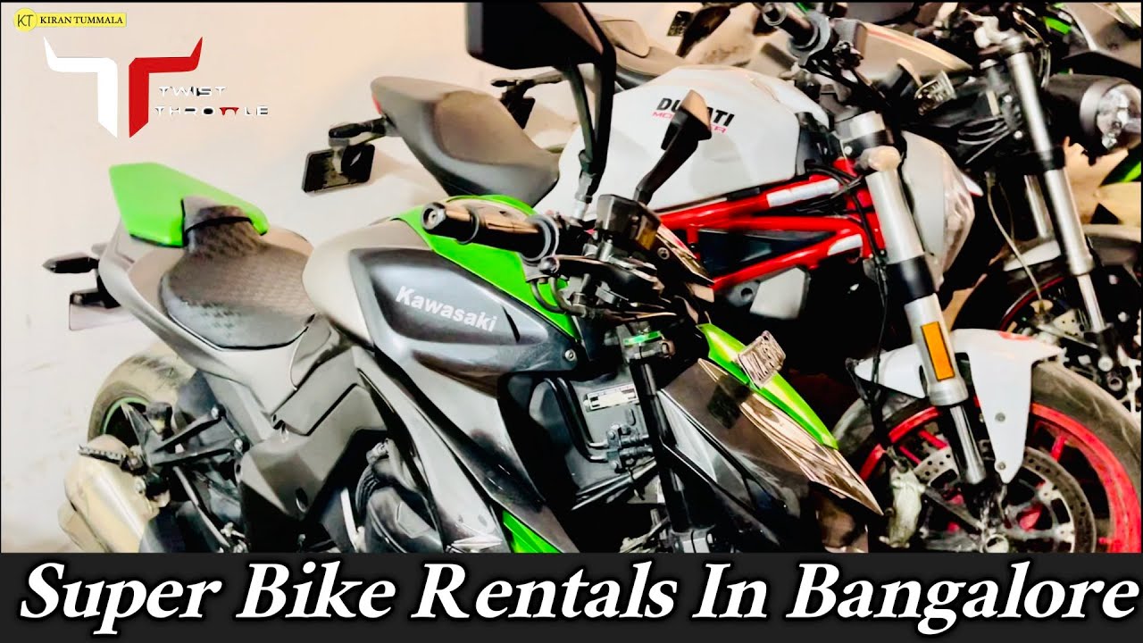 Super Bike Rentals In Bangalore Twist Throttle Ninja Zx 10R Street Triple | Vlog | Kiran Tummala