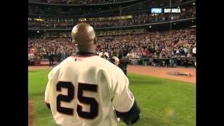 Barry Bonds Breaks All-Time Home Run Record (No. 756)