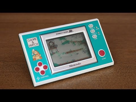 1982年発売 GAME&WATCH DONKEY KONG JR. Game & Watch: Donkey Kong Jr. [Handheld Longplay] (1982