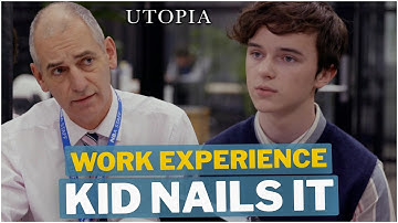 When The Work Experience Kid Is Better At Your Job 👶🏻 | #Utopia