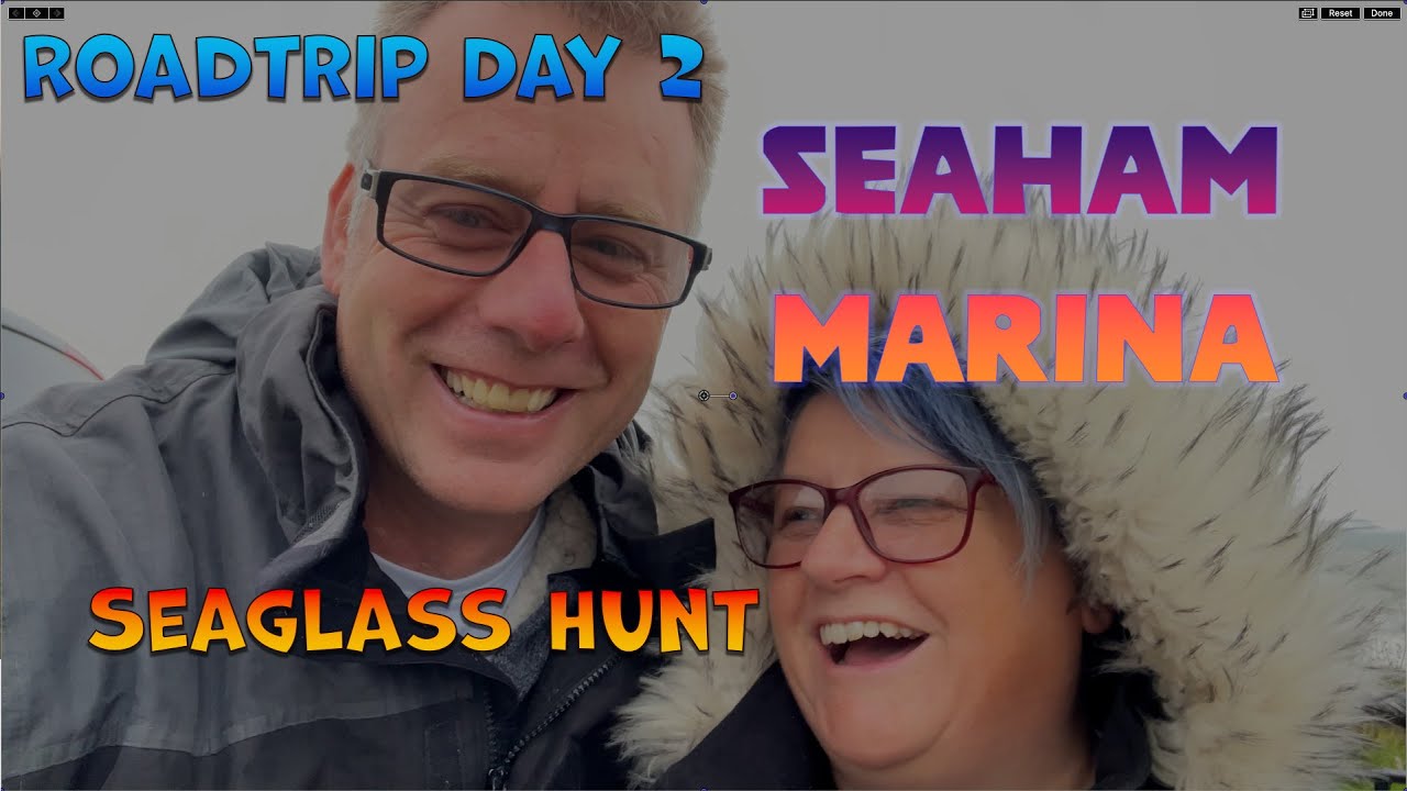 Seaham Marina Beach Sea Glass hunt