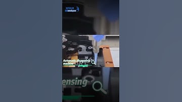 Four AXIS industrial glue dispenser with R axis rotated 360°#dispensers #dispensing #robotics