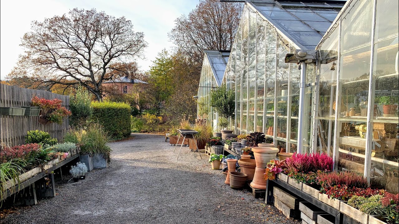 Stockholm Walks: Rosendal gardens in November