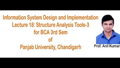 ( IS BCA 3rd Sem 2020-21)  Lecture 18 Structured Analysis  Tools 3