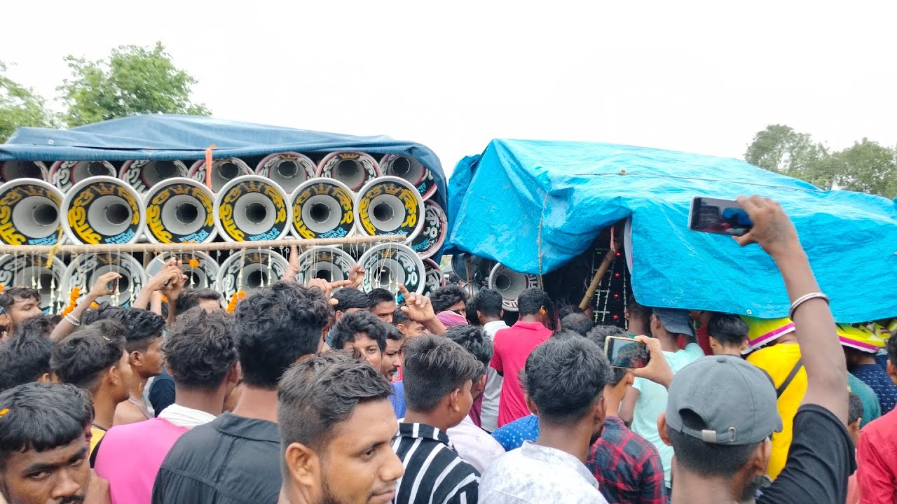 আবার মুখোমুখি 😱  বাপি সাউন্ড vs সাউন্ড কিং বিরাট কম্পিটিশন 👉 পাথরঘাটা তে