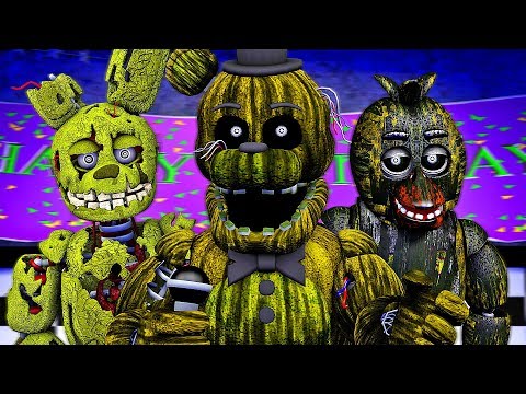 Five Nights at Freddy's Song (FNAF 3 Phantom SFM)(µThunder Remix)