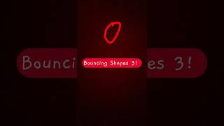 Bouncing shapes 3! #animation #shorts