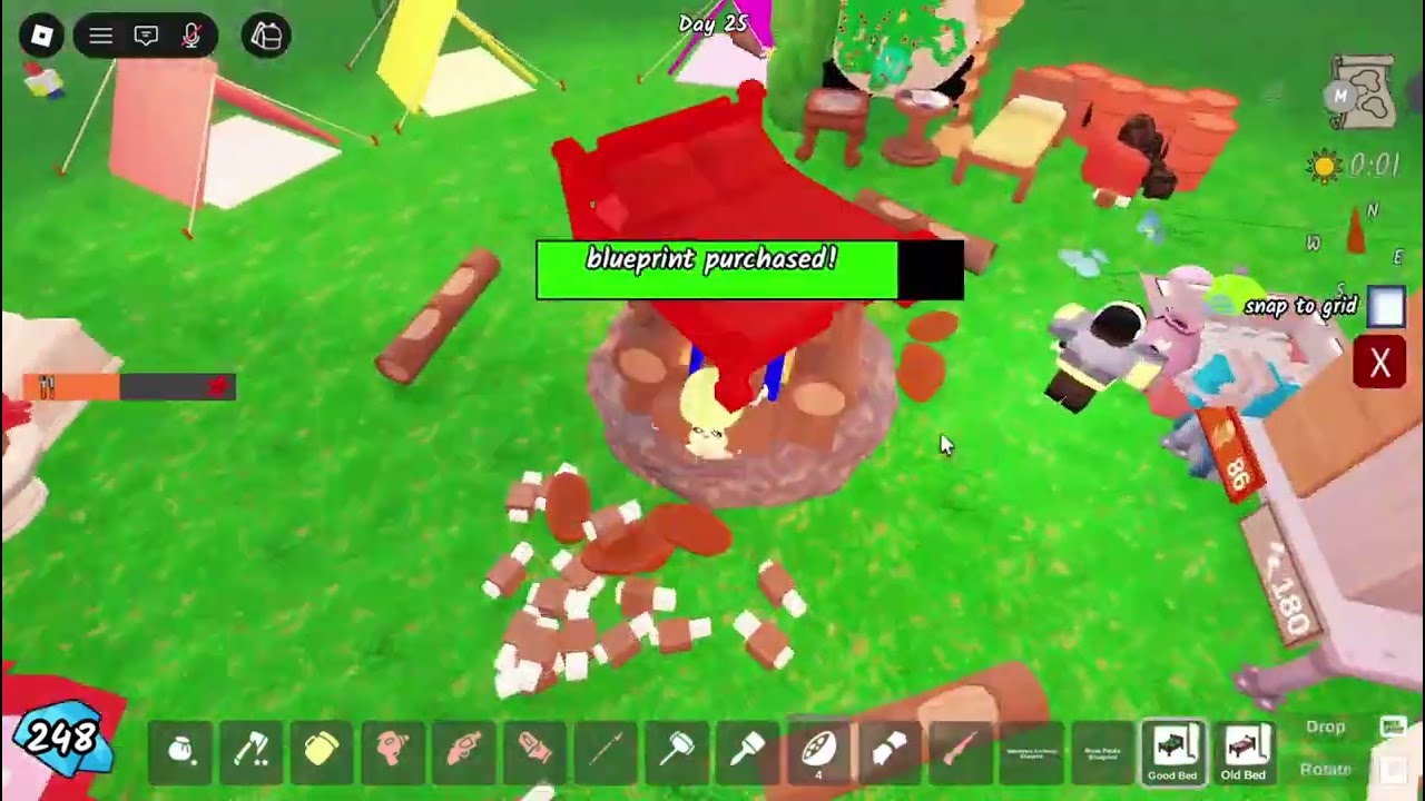 100 days in 99 nights in the forest with stranger. No commentary. #roblox #99nightintheforest