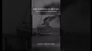 RMS Empress of Britain Whistle - Departure (1933)
