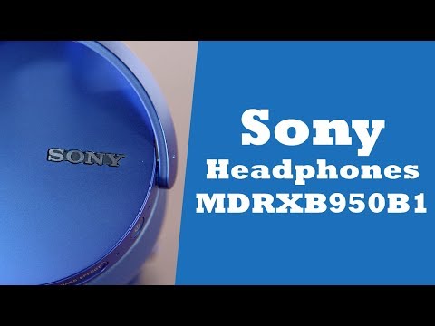 First Look: Sony MDR-XB950B1 Headphones