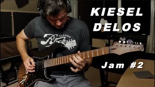 Kiesel Delos D6X HSS Beryllium39s Classic Rock Style Jam 2