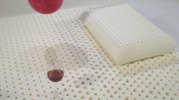 Latex foam core - test with bowling ball and glass of wine option 2