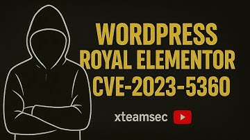 WordPress Royal Elementor 1.3.78 (CVE-2023-5360)