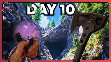 My First Scary Cave in Sons Of The Forest...