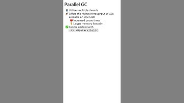 The Parallel Garbage Collector