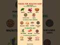 Best Foods For Healthy Hair Strong Roots Thickness Natural Hair Growth Healthyeating Diettips