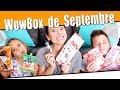 Degustation en famille  wowbox de septembre