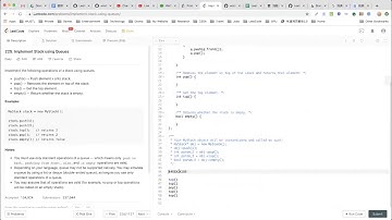 【每日一题】225. Implement Stack using Queues，07/18/2019