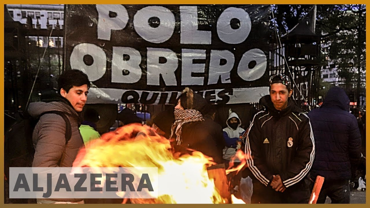 aljazeera english logo Argentina food crisis: Protesters demand government action