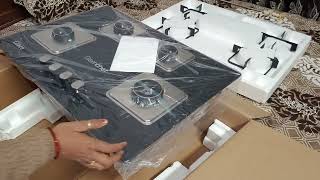 Greenchef Glace Automatic 4 burner hob cooktop| best cooktop #cooktop #unboxing #viral