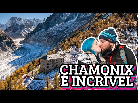 FUI PEDIDA EM CASAMENTO e TÚNEL DE GELO EM CHAMONIX - França